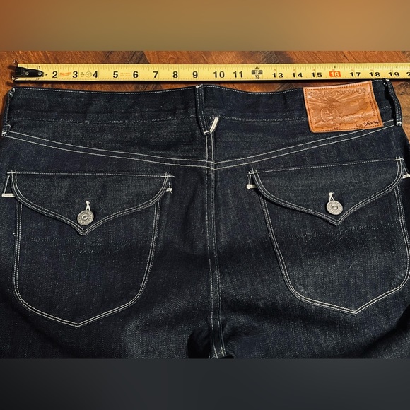 RISING SUN & CO. SELVEDGE DENIM JEANS - Picture 2 of 8